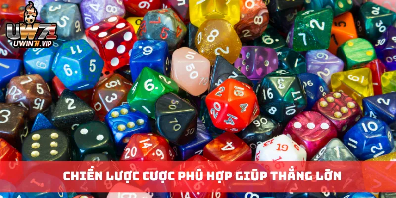 Chiến lược cược phù hợp giúp thắng lớn