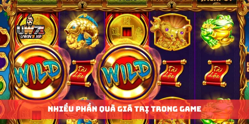 Nhiều phần quà giá trị trong game