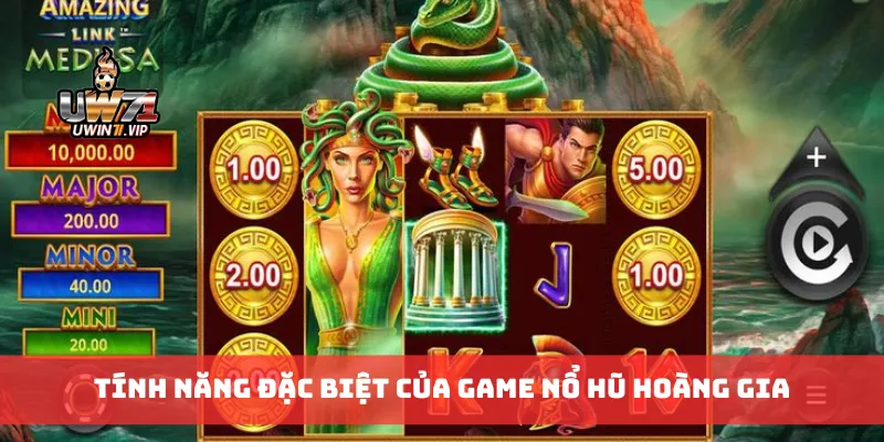 Tính năng đặc biệt của game nổ hũ hoàng gia