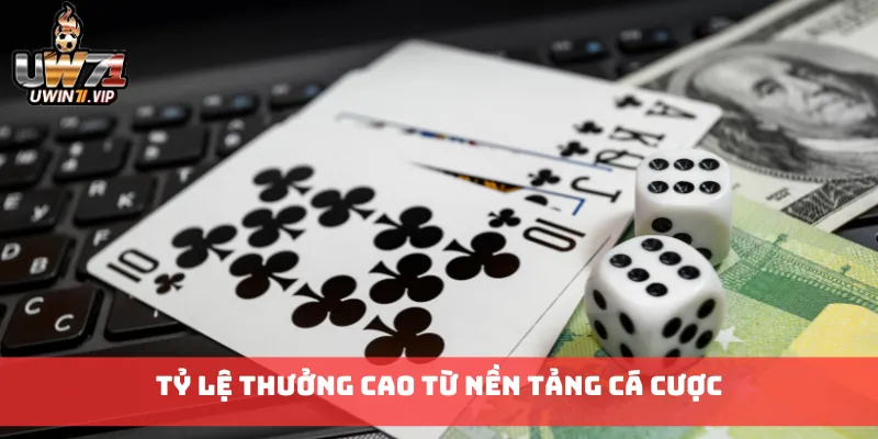 Tỷ lệ thưởng cao từ nền tảng cá cược